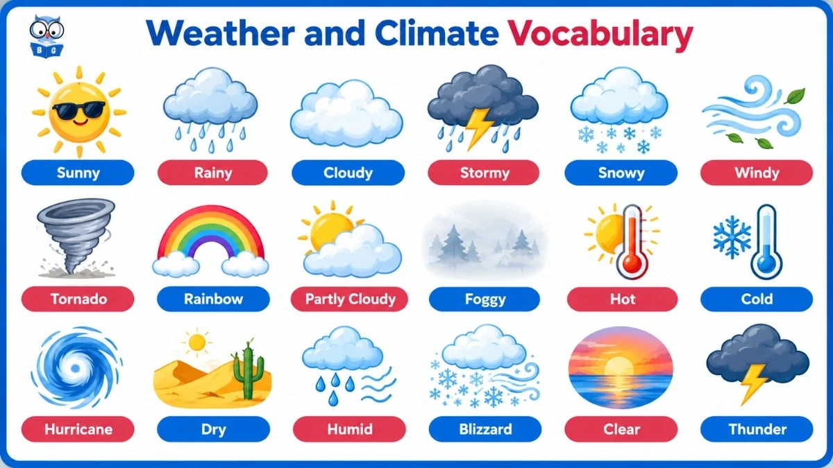 Climate and Weather Vocabulary