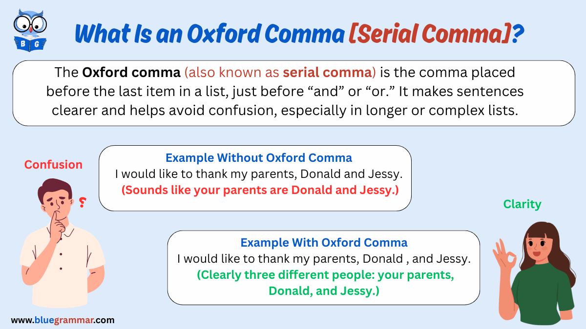 What Is an Oxford Comma (Serial Comma)