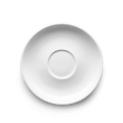 White saucer